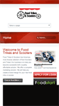 Mobile Screenshot of foodtrikesandscooters.com